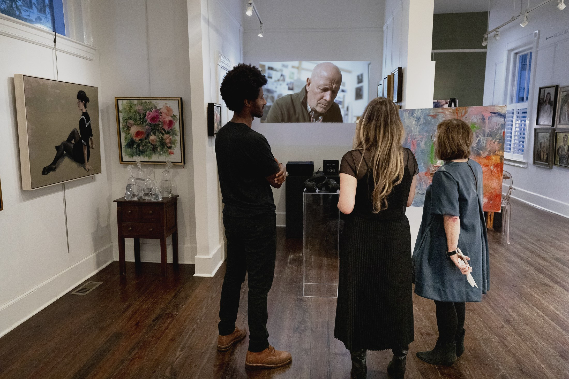 LOCAL film installation, Meyer Vogl Gallery